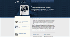 Desktop Screenshot of mehermedia.com